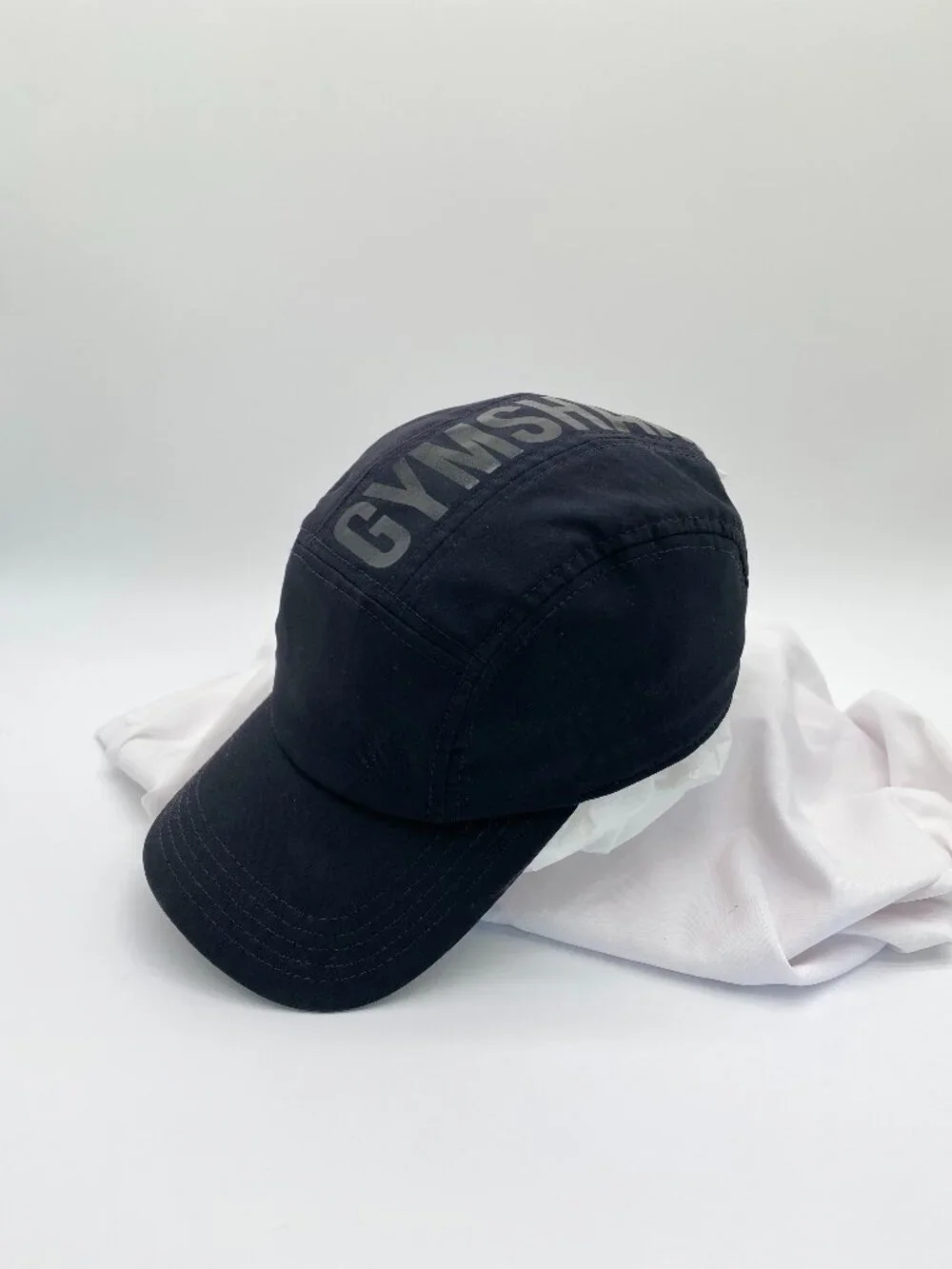 Gymshark Running Cap Black Adjustable Performance Training Hat One Size